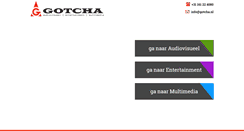 Desktop Screenshot of gotcha.nl