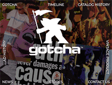 Tablet Screenshot of gotcha.com
